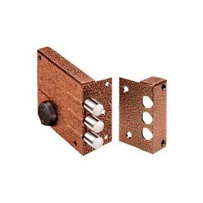 Замок Эльбор накладной 1.04.61.5 Кремень б/о D-14мм