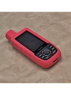 Чехол для Garmin GPSMAP 67i/66i силикон (Красный)