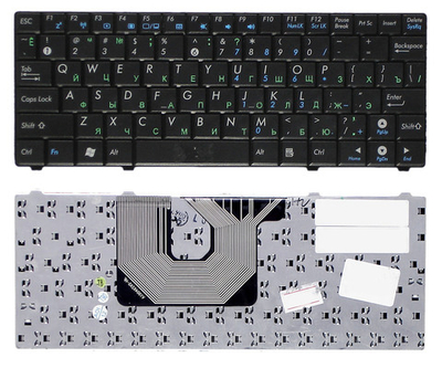 Клавиатура для ноутбука Asus Eee PC 900HA T91 T91MT 900SD Черная