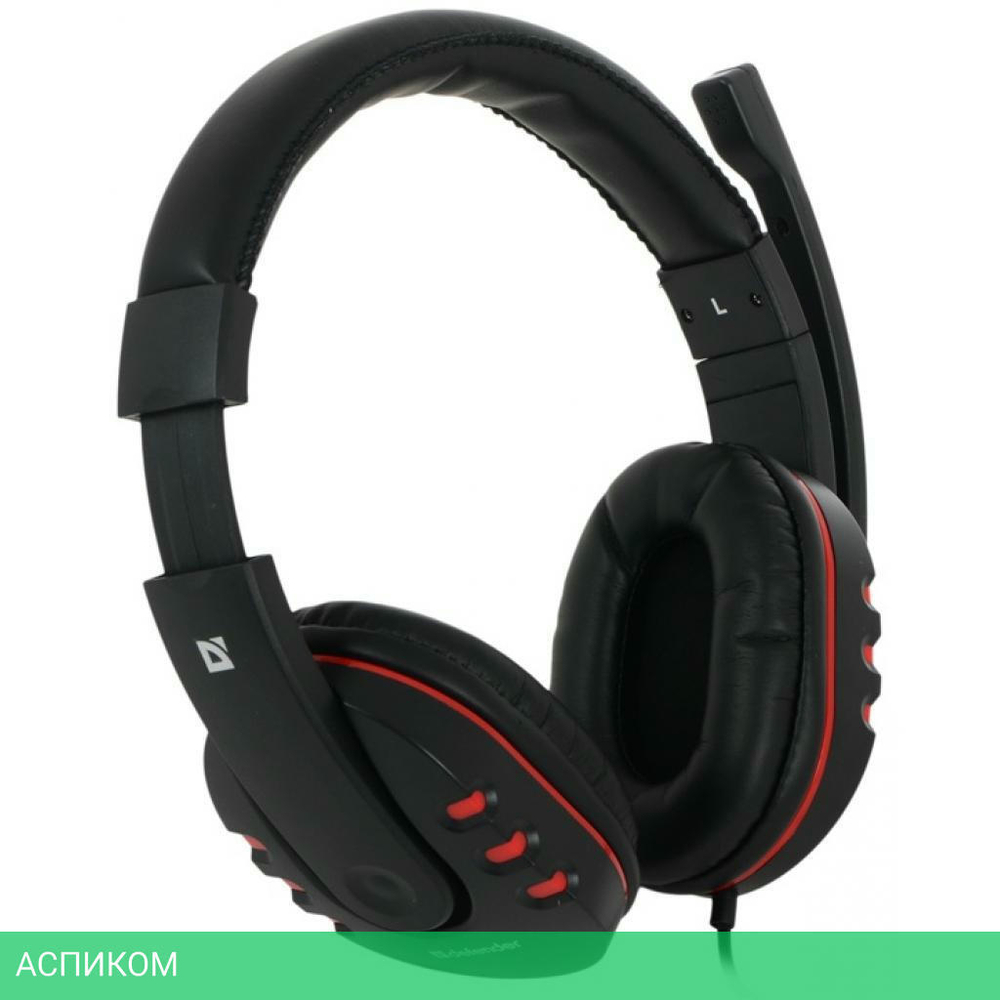 Наушники Defender Gaming Warhead G-160 Black (64113)