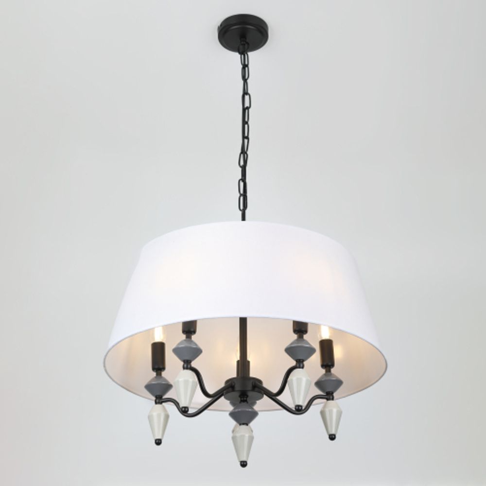 Люстра Rivoli Alisia 2096-310 5 х Е14 40 Вт классика | Классика