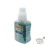 Жидкое средство суперконцентрат для стирки LION Top Nanox One PRO максимальное отстирывающее и дезодорирующее действие с сохранением цвета и защитой тканей от повреждений, 380 гр.