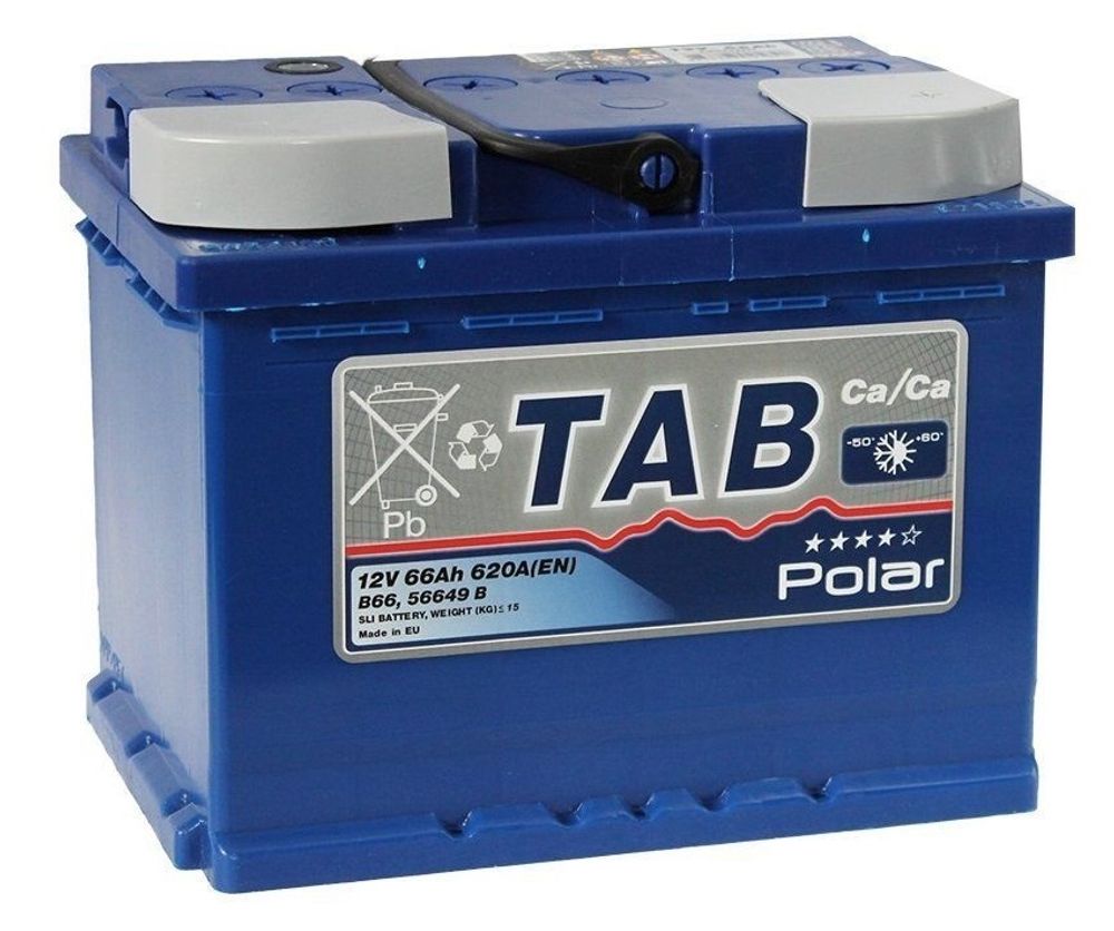 TAB POLAR BLUE 6CT- 66 ( 121166 / 121066 ) аккумулятор