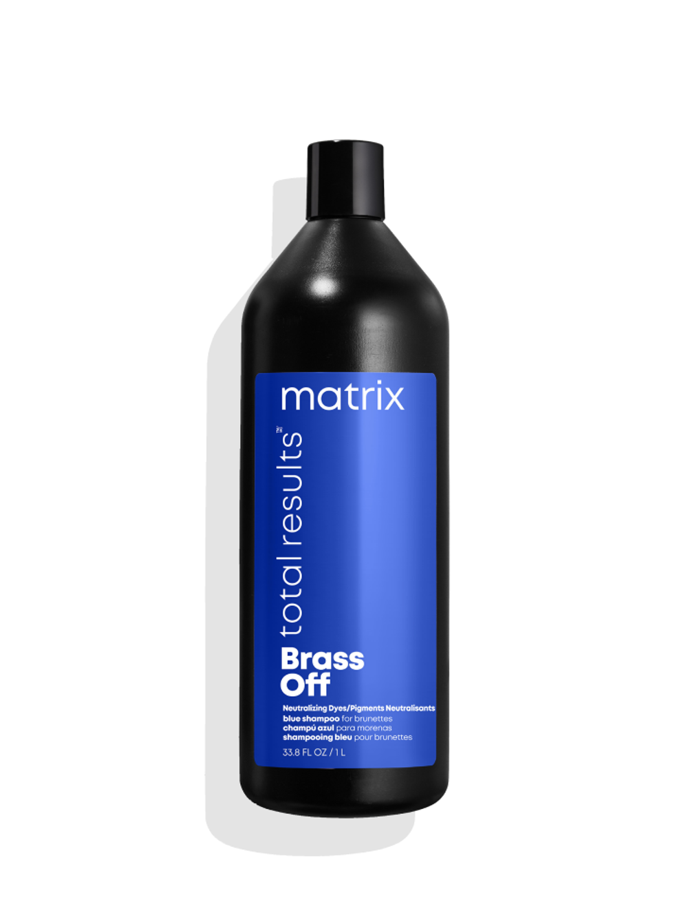 Matrix Brass Off шампунь для волос, 1000 мл. Для нейтрализации желтизны
