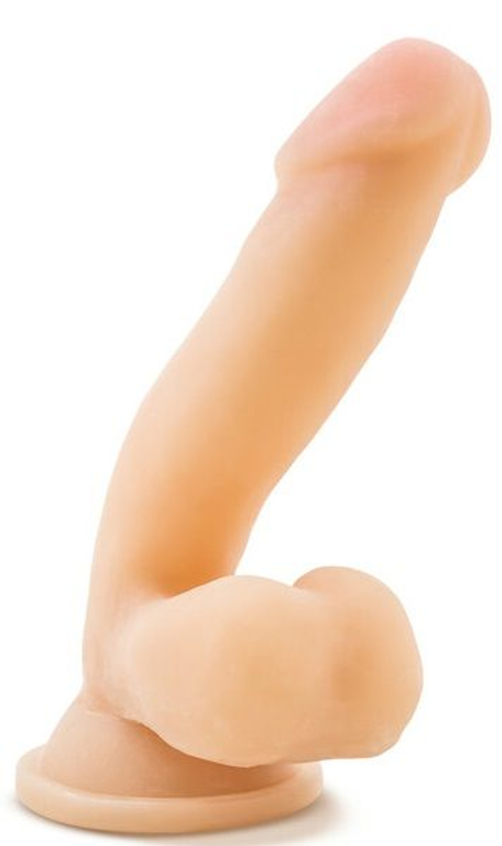 Телесный фаллоимитатор на присоске 6.5 Sensa Feel Dildo - 17,78 см. (Цвет: телесный)