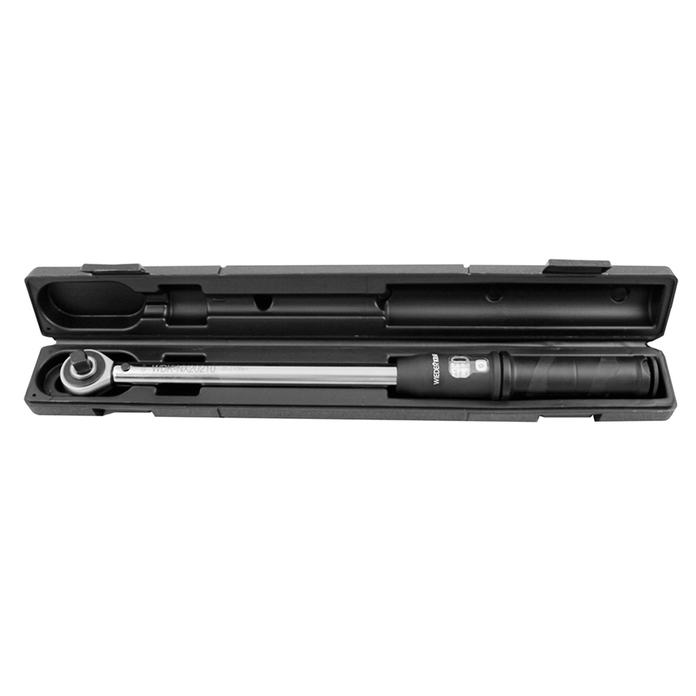 WDK-NX20210 Динамометрический ключ 20-210 Нм, трещотка с проходным приводным квадратом 1/2"