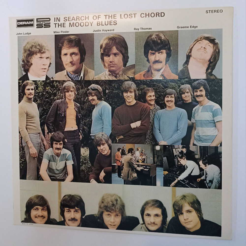 Винтажная виниловая пластинка LP The Moody Blues In Search Of The Lost Chord (Japan 1978)