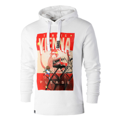 Мужская кофта теннисная Quiet Please Vienna Men - White, Multicoloured