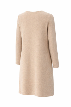 ITALY K (LARA) платье (оверсайз) - бежевый