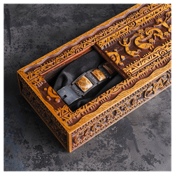 Серебряный браслет «Матерый» руны