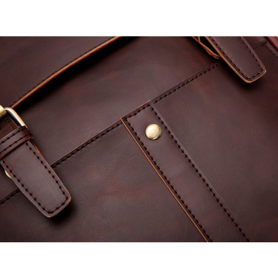 Рюкзак из экокожи Коян. Коричневый