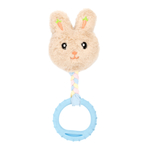 Nunbell игрушка-пищалка для собак Зайчик с кольцом