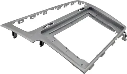 Магнитола для Volkswagen Golf 7 2012-2020 (рамка серебро) - Teyes CC3-2K-360 монитор 13" 2K QLED на Android 10, 6Гб+128Гб, CarPlay, 4G SIM-слот, 4 камеры в комплекте