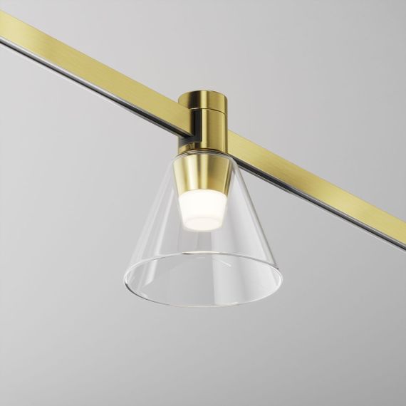 Трековый светодиодный светильник Maytoni Flarity Bianca TR147-1-3W4K-BS