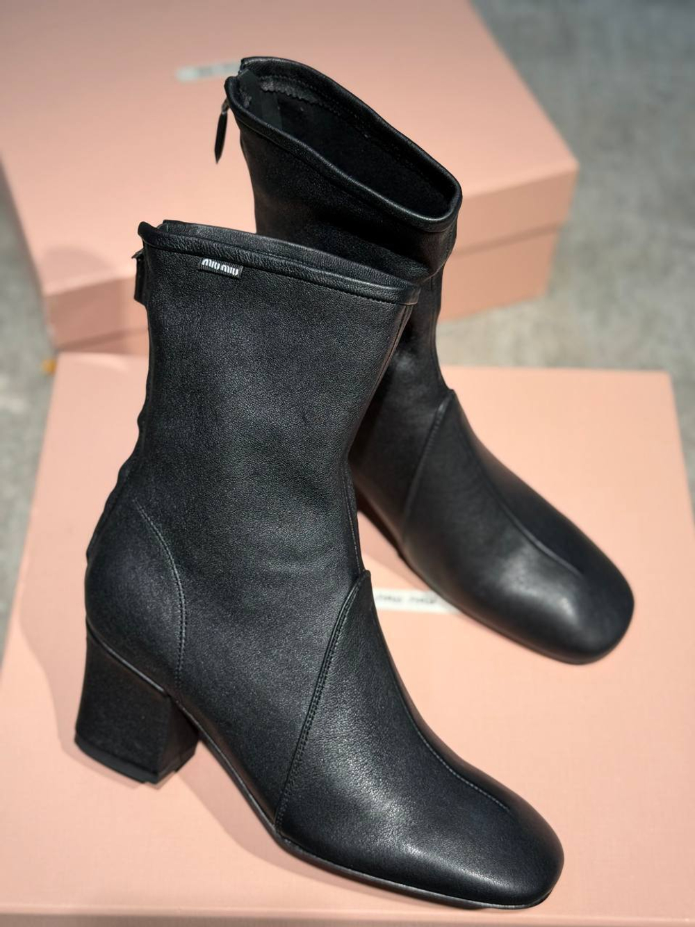 Ботильоны MIU MIU