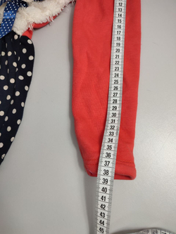 Платье Chang Qing с красно-белым верхом на 5 лет, новое