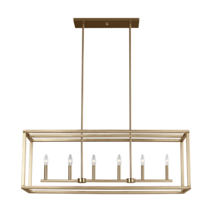 Светильник Visual Comfort Moffet Street Six Light Linear Pendant
