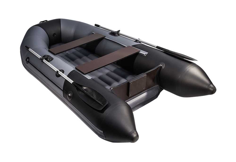 Лодка ПВХ Мастер Лодок Таймень NX2800НДНД "Комби" Графит / Черный