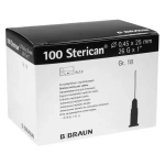 Игла пункционная Стерикан 0,45х25 мм 26G 100 шт