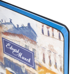 Блокнот А5 (143x210 мм) BRAUBERG VISTA "Edvard Munch" под кожу гибкий 80 л. (2 штуки в упаковке)