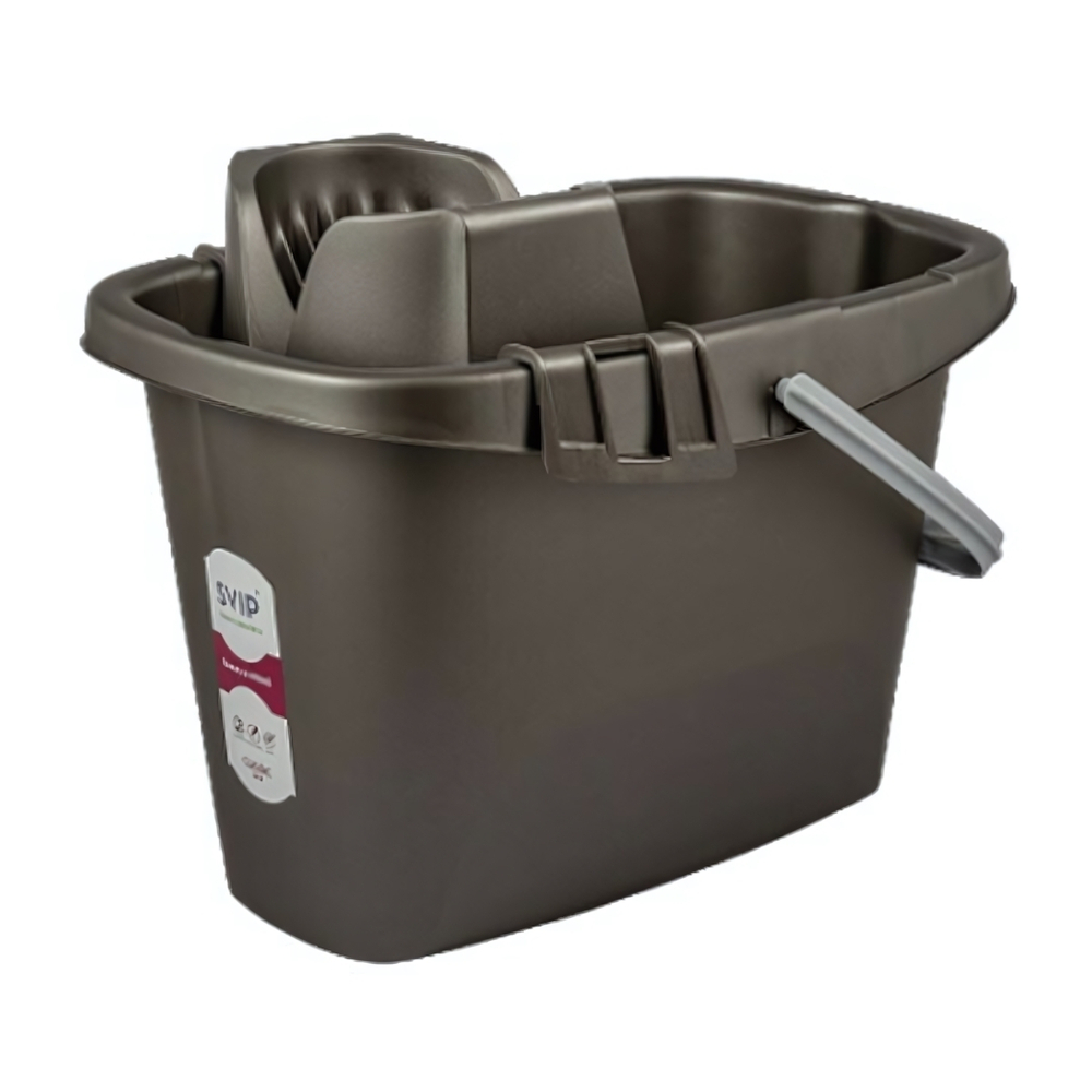 Ведро МОП c отжимом Step 13 л антрацит