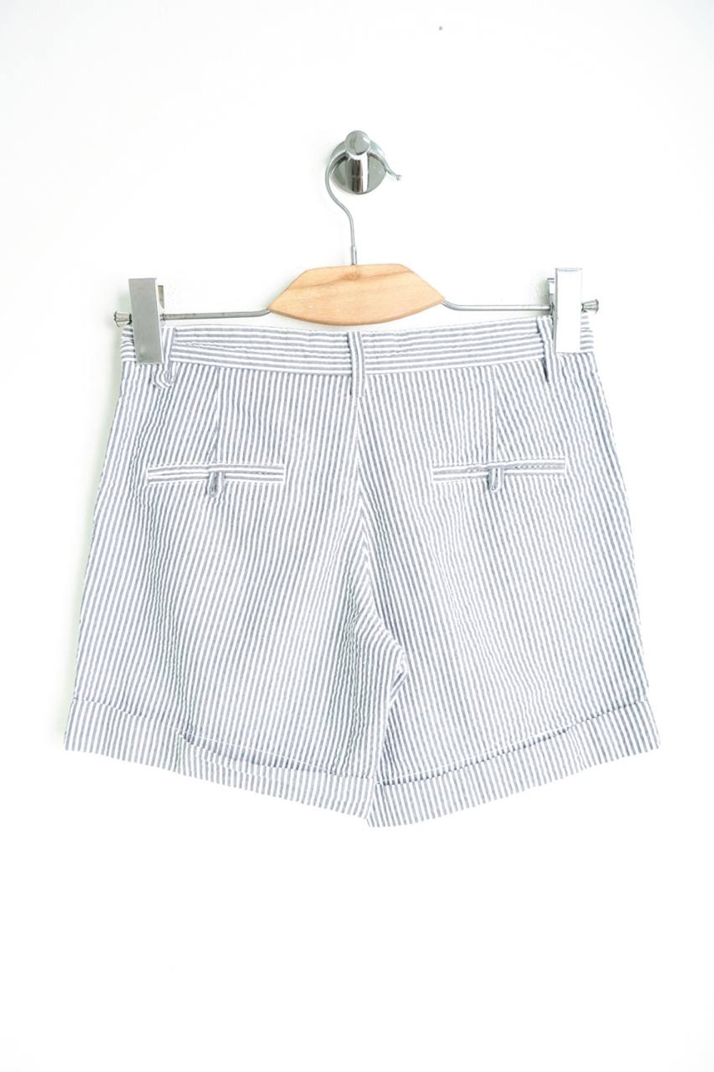 Шорты Oodji в полоску, маркировка 34, визуально на 40 размер