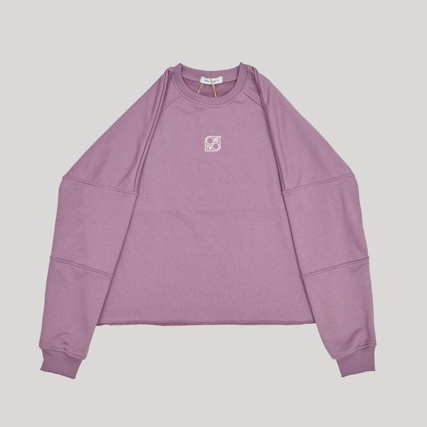 Raglan Sweatshirt LOGO Very Grape