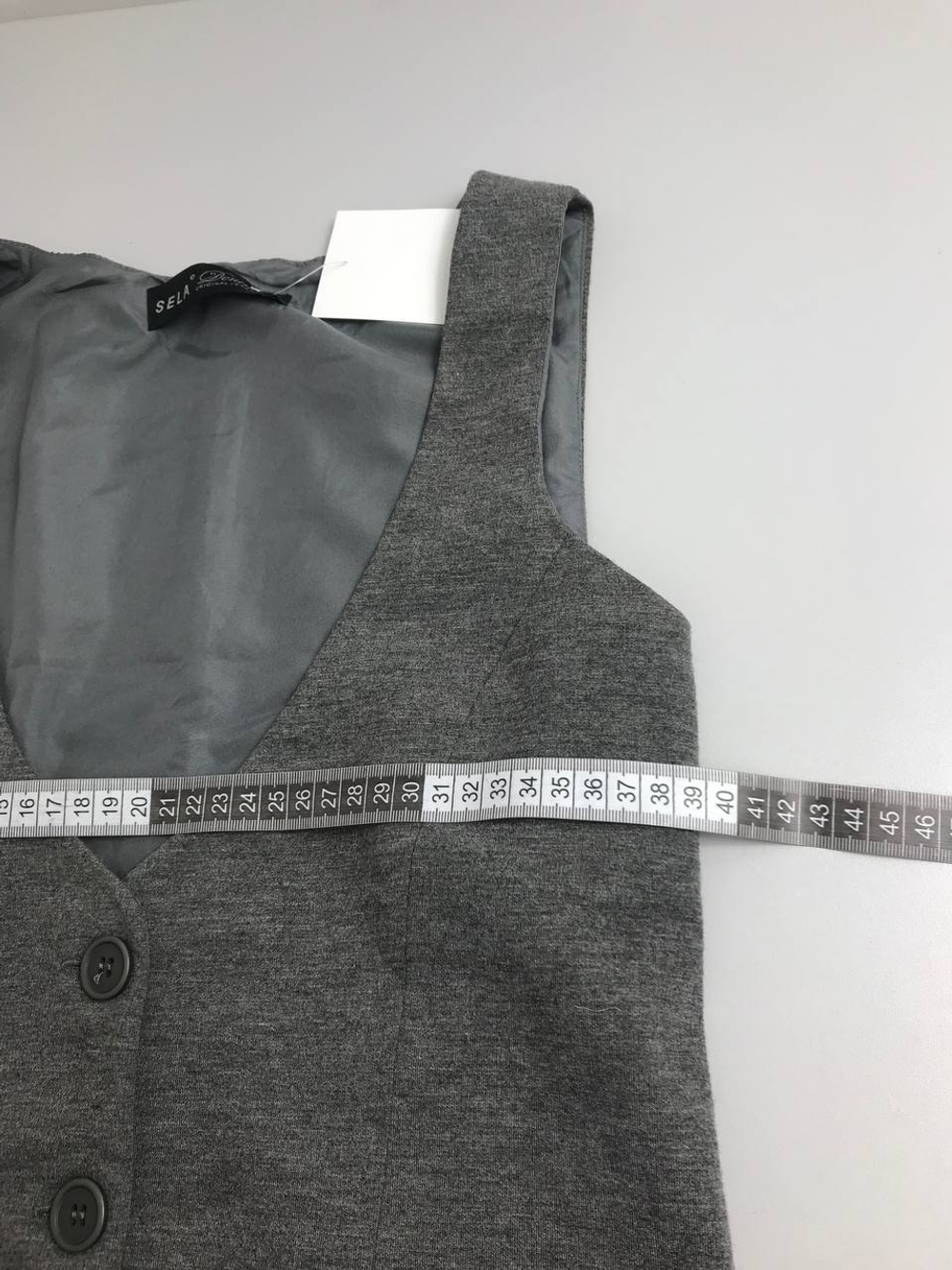 Сарафан Sela комбинированный 42 размер