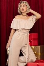 Комбинезон вечерний Сказочный образ (бежевый) К14703-21М LT Collection