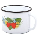 Кружка эмалированная 0,4л «Микс»