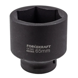 Головка ударная 65мм 1''6гр. FORCEKRAFT FK-48565