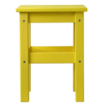 Табурет деревянный Одвар 33х33 см из массива сосны, желтый