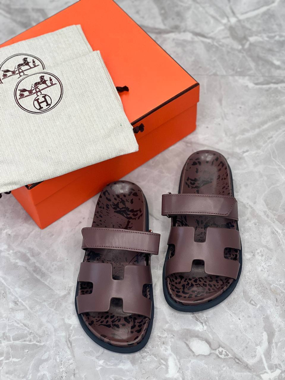 Шлепанцы Hermes
