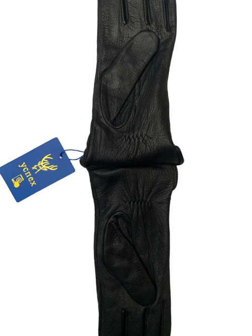 Перчатки. Женские. Материал верха: Кожа оленя. Подклад: Трикотаж-шерсть. Очень мягкие. 10 шт в упаковке.