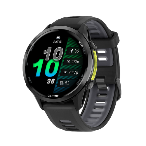 Умные часы Garmin Forerunner 970, 47mm, Carbon Grey Black (010-02969-10)