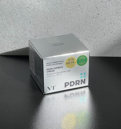 Крем для лица увлажняющий капсульный, VT Cosmetics PDRN Capsule Cream 100, 50 мл