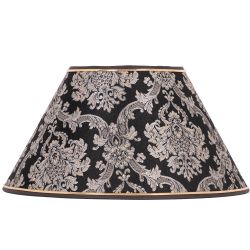 Абажур №38 Ватикан Черный
