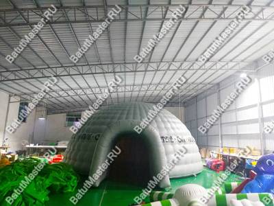 Надувной шатер "Иглу" ПВХ, 7,5*5,5*4 м