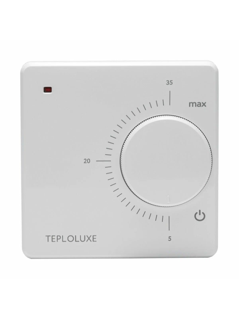Терморегулятор механический Теплолюкс LC 001 белый