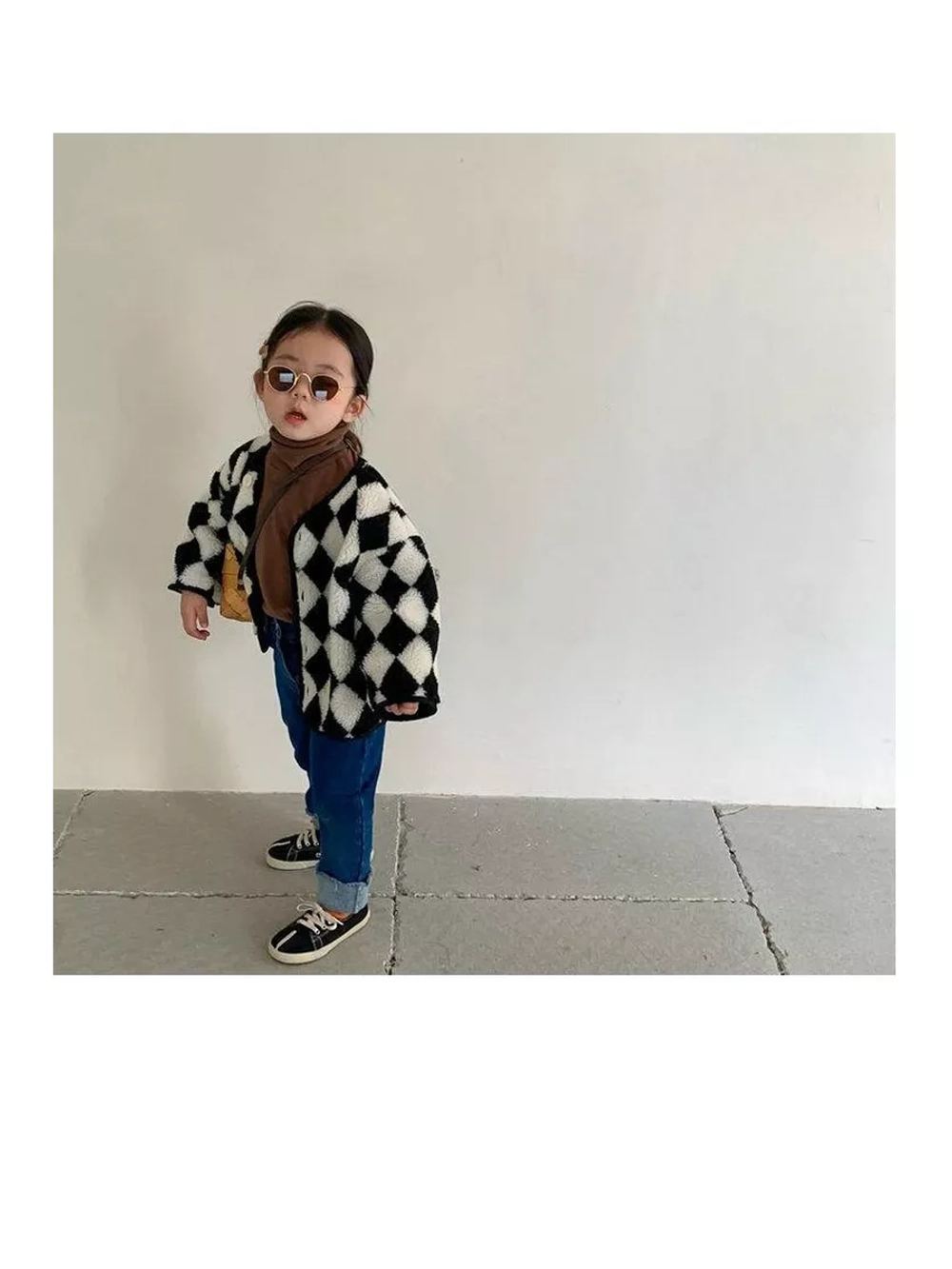 Пальто плюшевое демисезонное