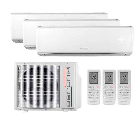 Мульти сплит-система Aeronik 3 x ASI-09ILK3 / ASO-24HMZK1