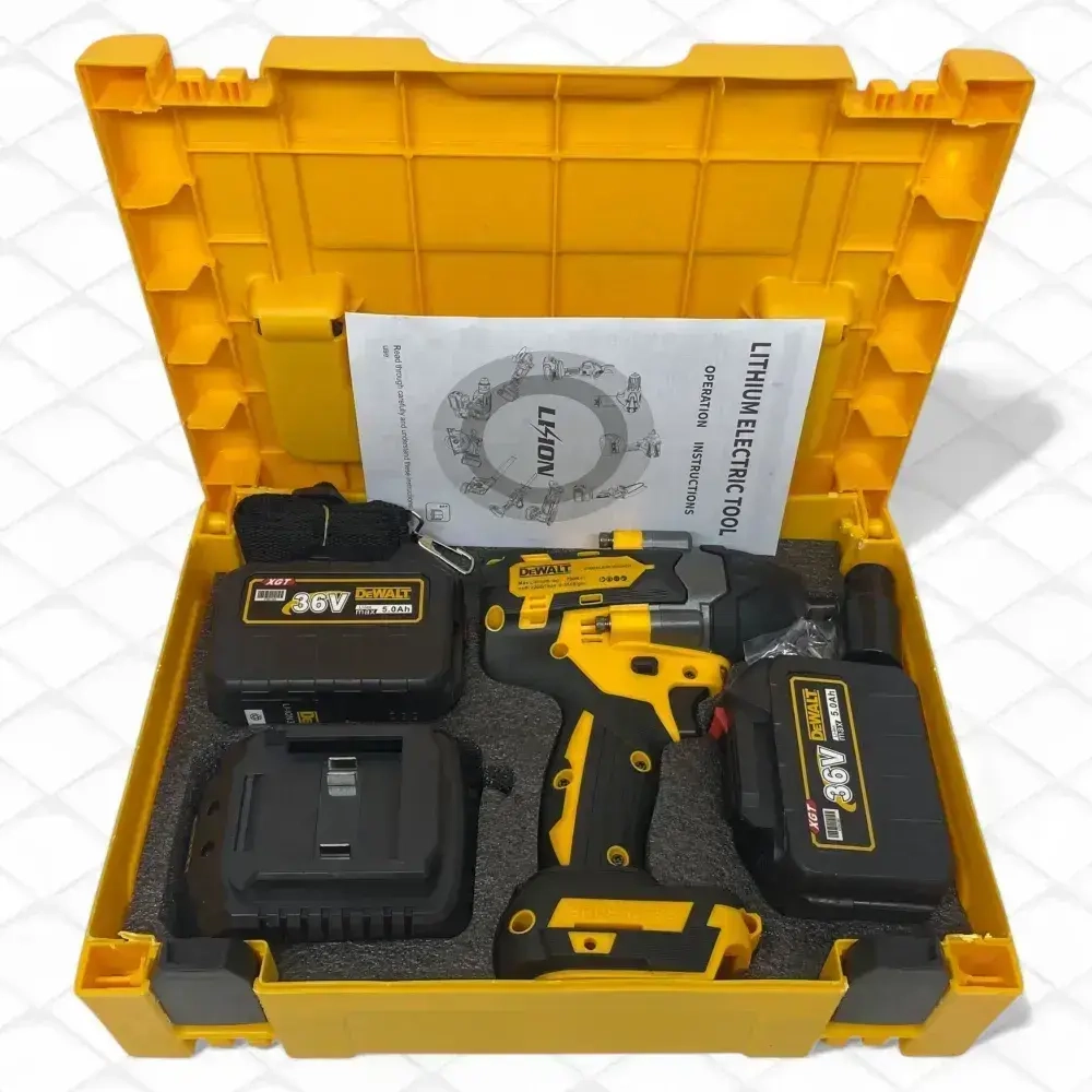 Гайковерт DEWALT ударный бесщеточный аккумуляторный 700 ньютон 2 АКБ