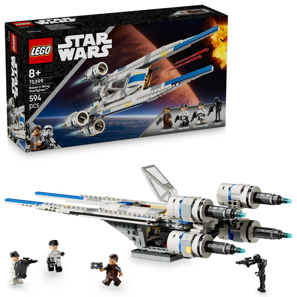 Конструктор LEGO Star Wars 75399 Истребитель Повстанцев U-Wing — фото 1