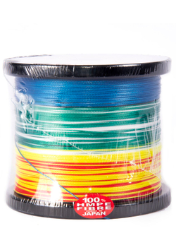 Леска плетёная WFT KG STRONG Multicolor 600 м, 0.52 мм