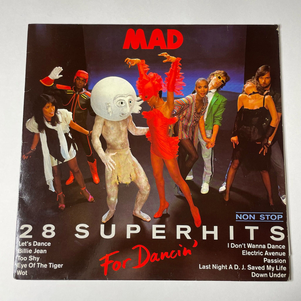 Винтажная виниловая пластинка LP Сборник Mad For Dancin 28 Superhits Nonstop (Germany 1983)