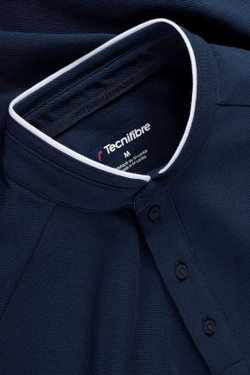 Мужское теннисное поло Tecnifibre Polo Pique 22 - небесный