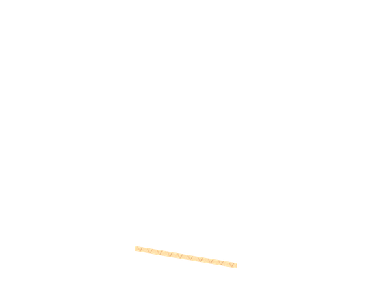 Отбойник для стеновой панели с рустом "Ромб" 120х1,2х40