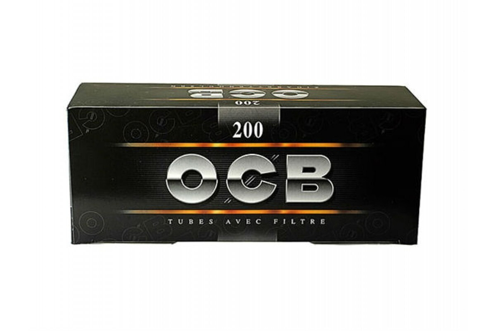 Гильзы для сигарет "OCB" KS Black 200 шт.