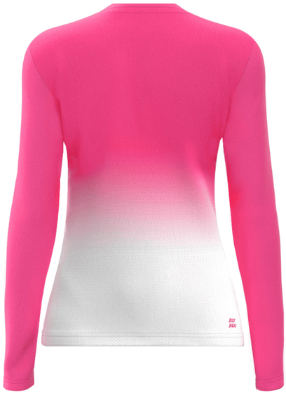 Футболка с длинным рукавом для девочек Bidi Badu Crew Gradiant, арт. G1330001-PKWH