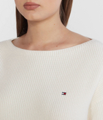 Свитер STITCH OPEN Tommy Hilfiger - белый(WW0WW40345)